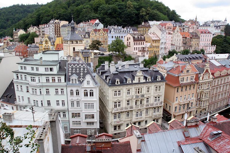 Karlovy Vary, lázeňská část