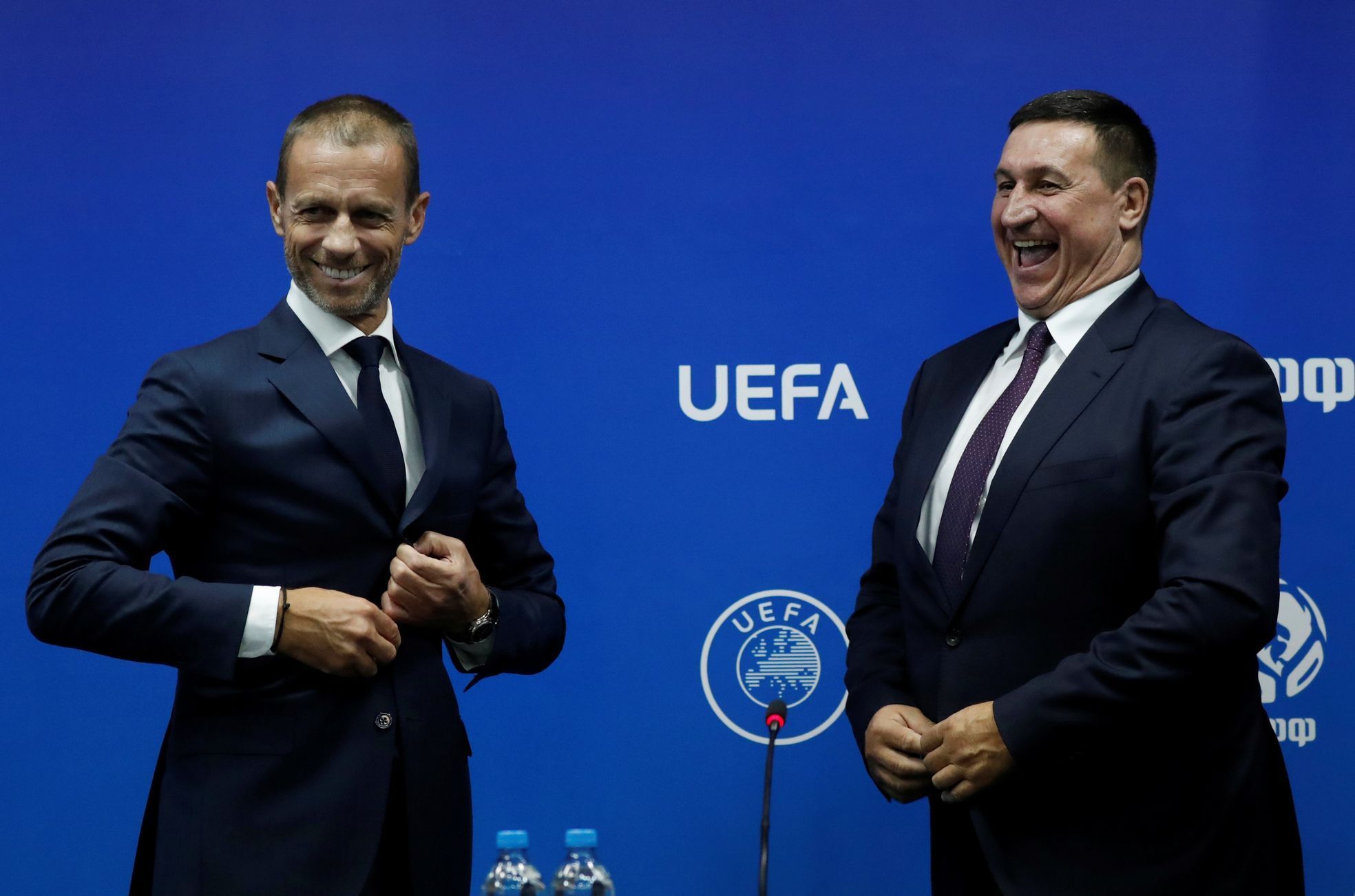 Vladimir Bazanov, Aleksander Ceferin, UEFA,