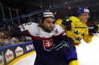 Živě: Slovensko - Švédsko 3:4, Slováci si v prodloužení dali vlastní gól a berou pouze bod