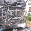 Požár městského autobusu v Ostravě - Hošťálkovicích