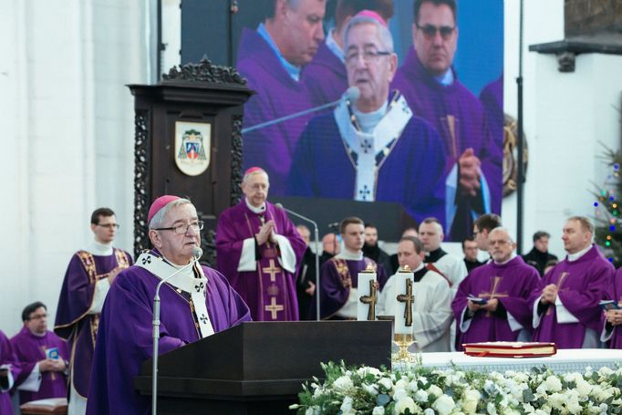 Pohřeb zavražděného starosty Gdaňsku Pawela Adamowicze.