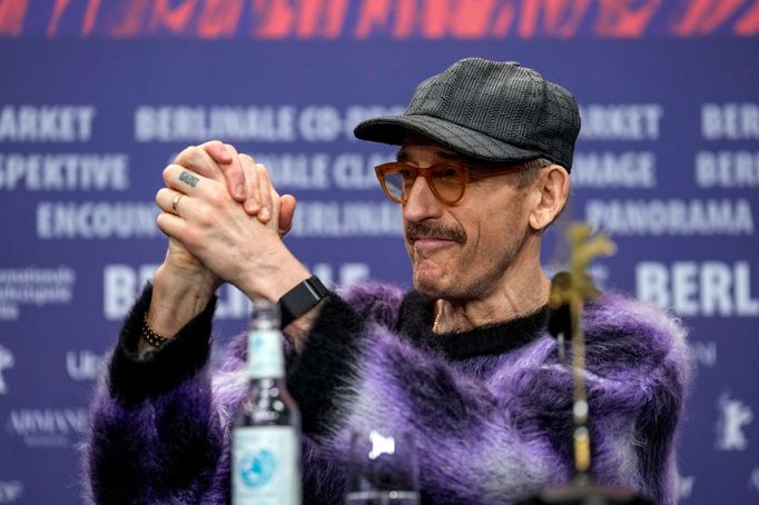 Režisér Johan Renck na berlínské premiéře Kosmonauta z Čech.