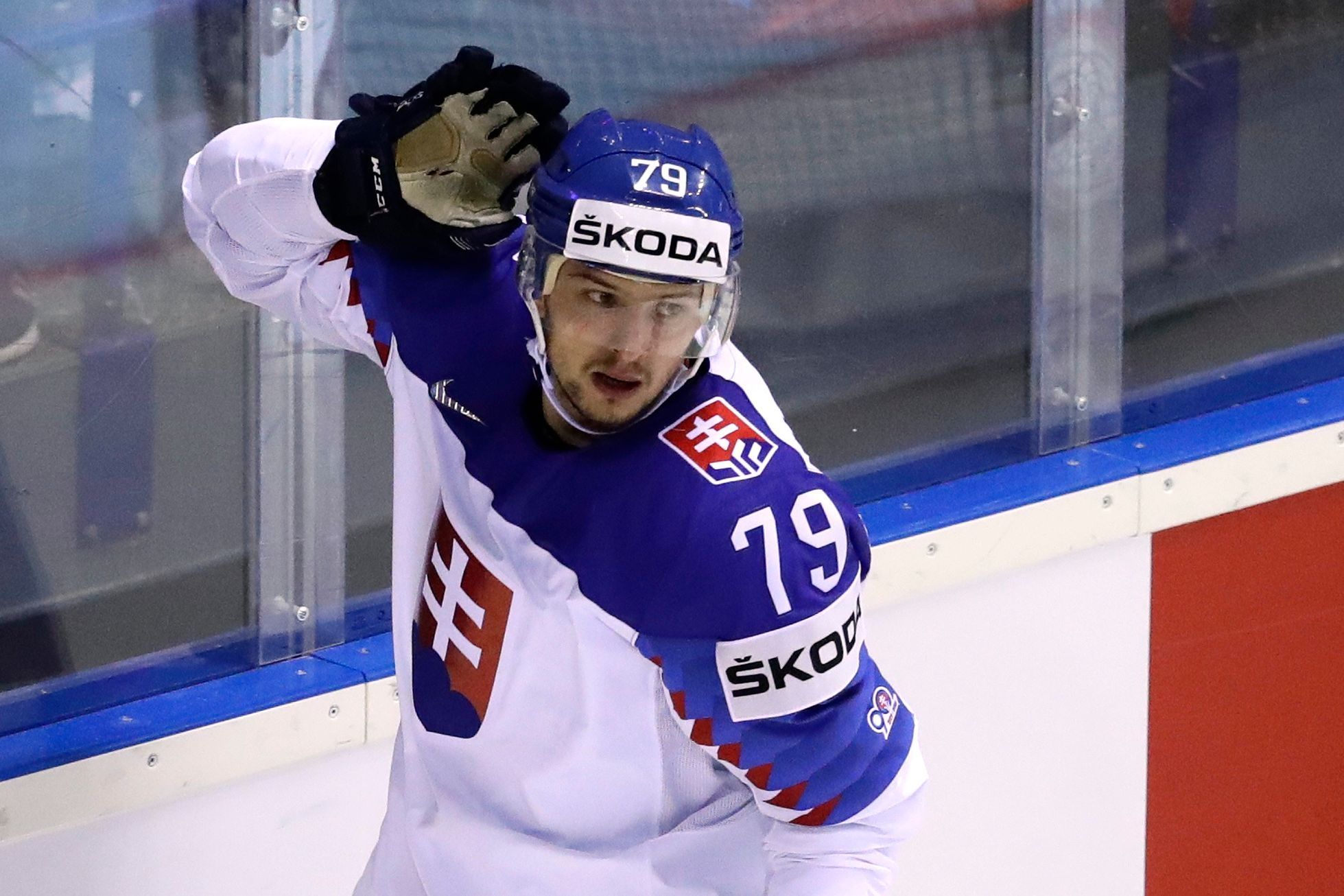 Útočník slovenské hokejové reprezentace Libor Hudáček teď poslouchá na mistrovství světa kritiku za své výroky po utkání s Velkou Británií