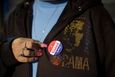 "Dnes jsem volila," dává vtomto případě najevo Tinna Spannová z Filadelfie