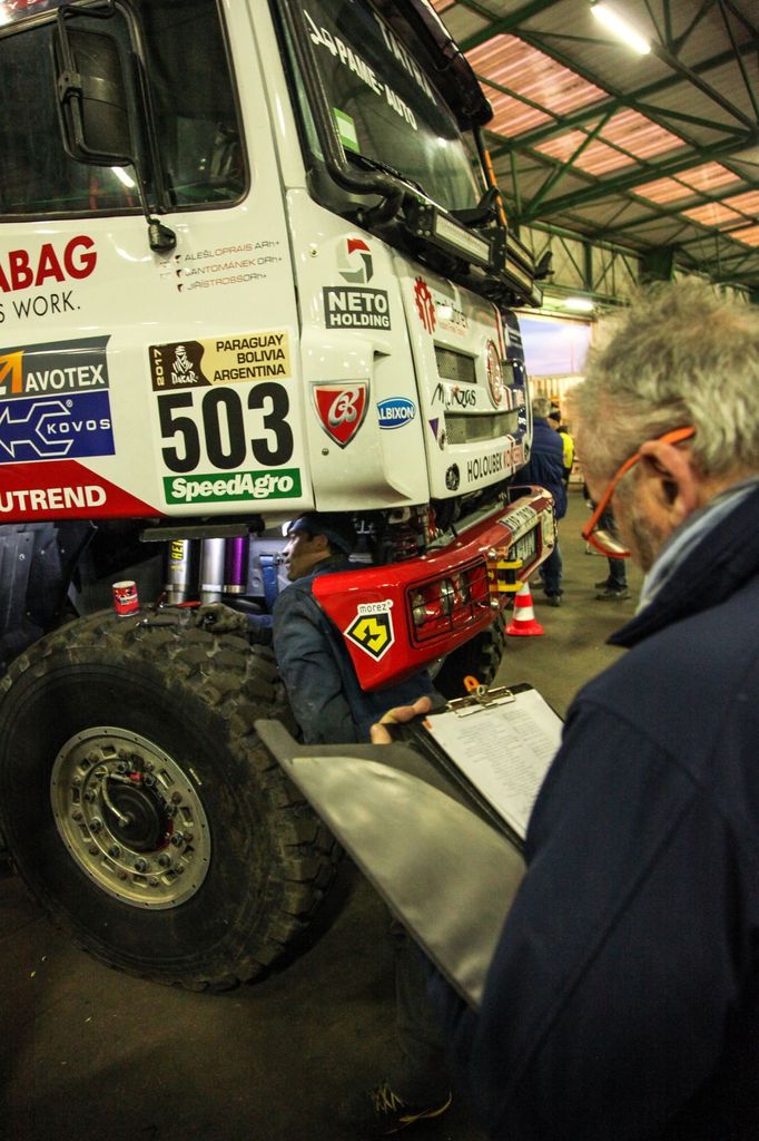 Rallye Dakar 2017, odjez z Le Havre: Aleš Loprais, Tatra