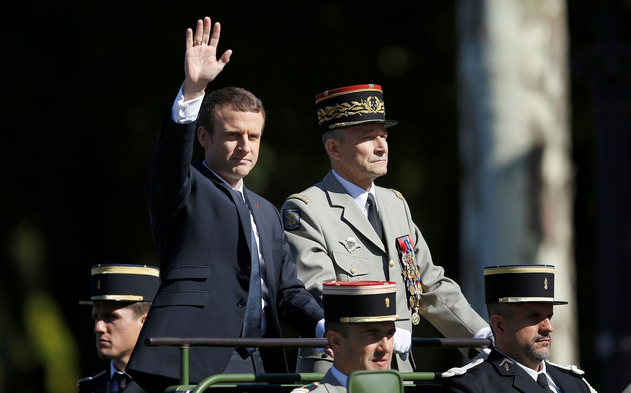 Emmanuel Macron, oslavy Dne Bastilly