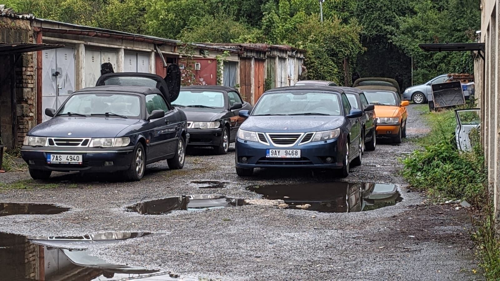 Saab Punk renovace Saabů