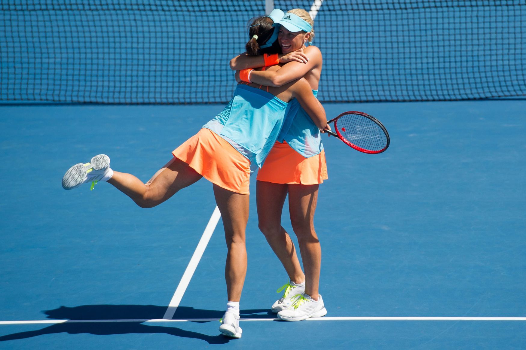 Andrea Hlaváčková a Pcheng Šuaj na Australian Open 2016