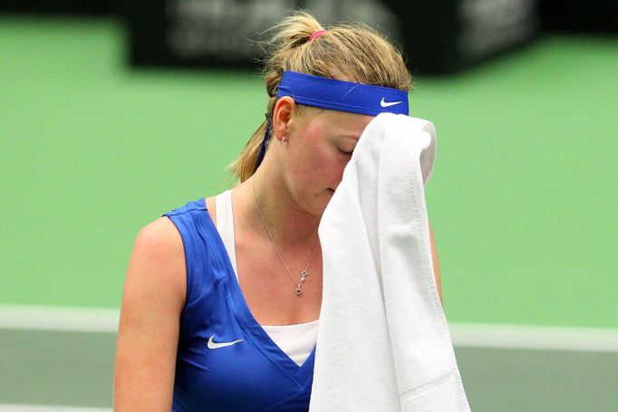 Fed Cup, ČR-Francie: Petra Kvitová