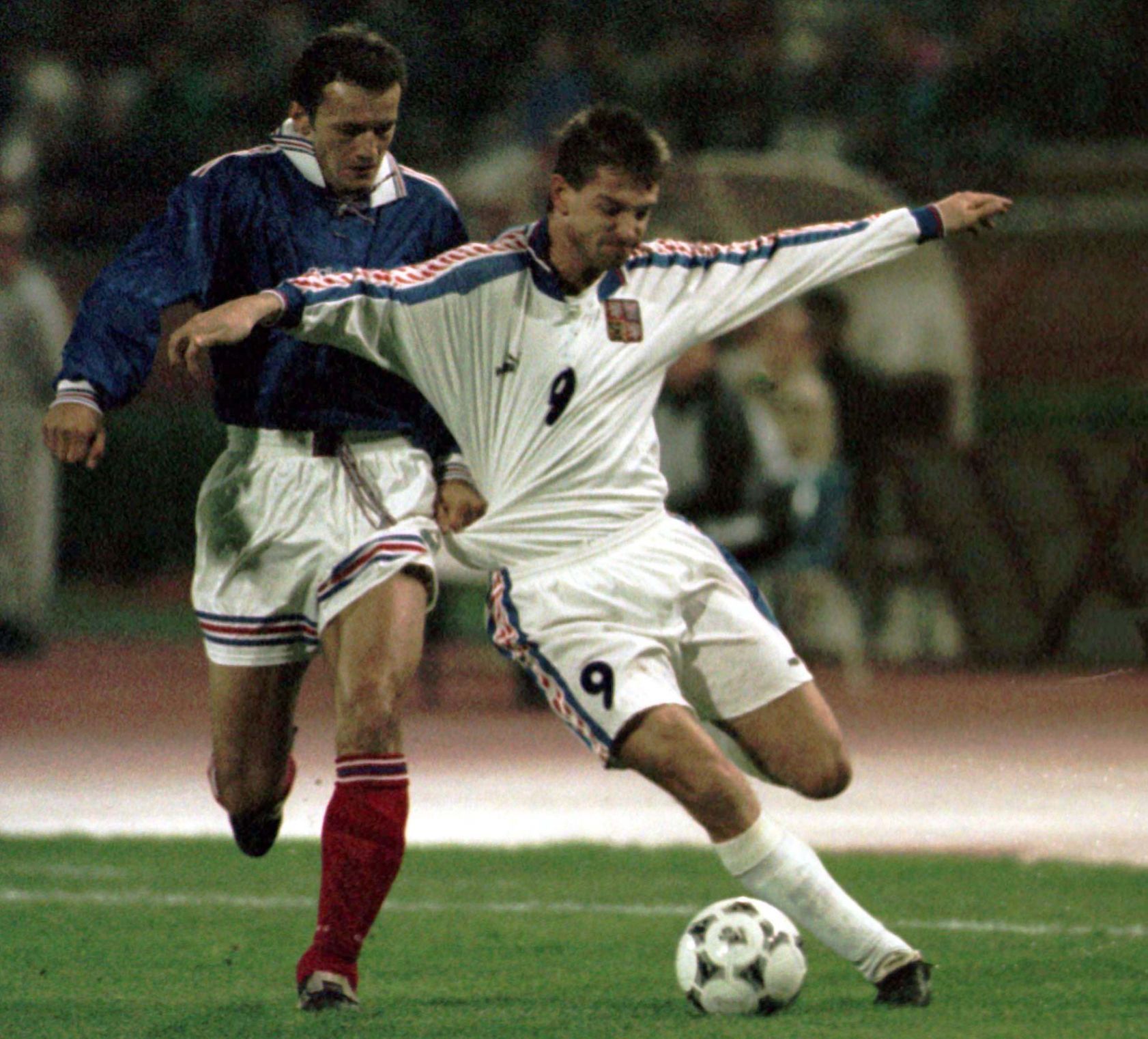 Fotbalové dresy Česka 1996