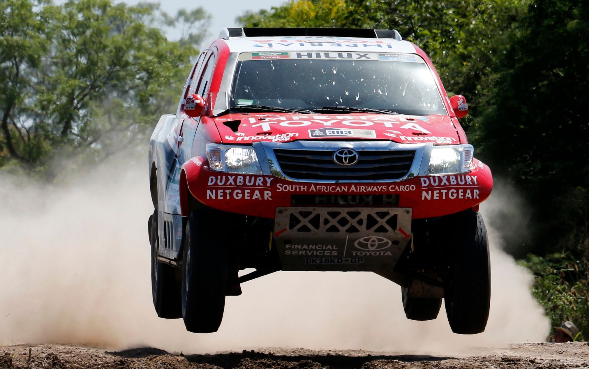 Rallye Dakar, 1. etapa: Giniel de Villiers, Toyota