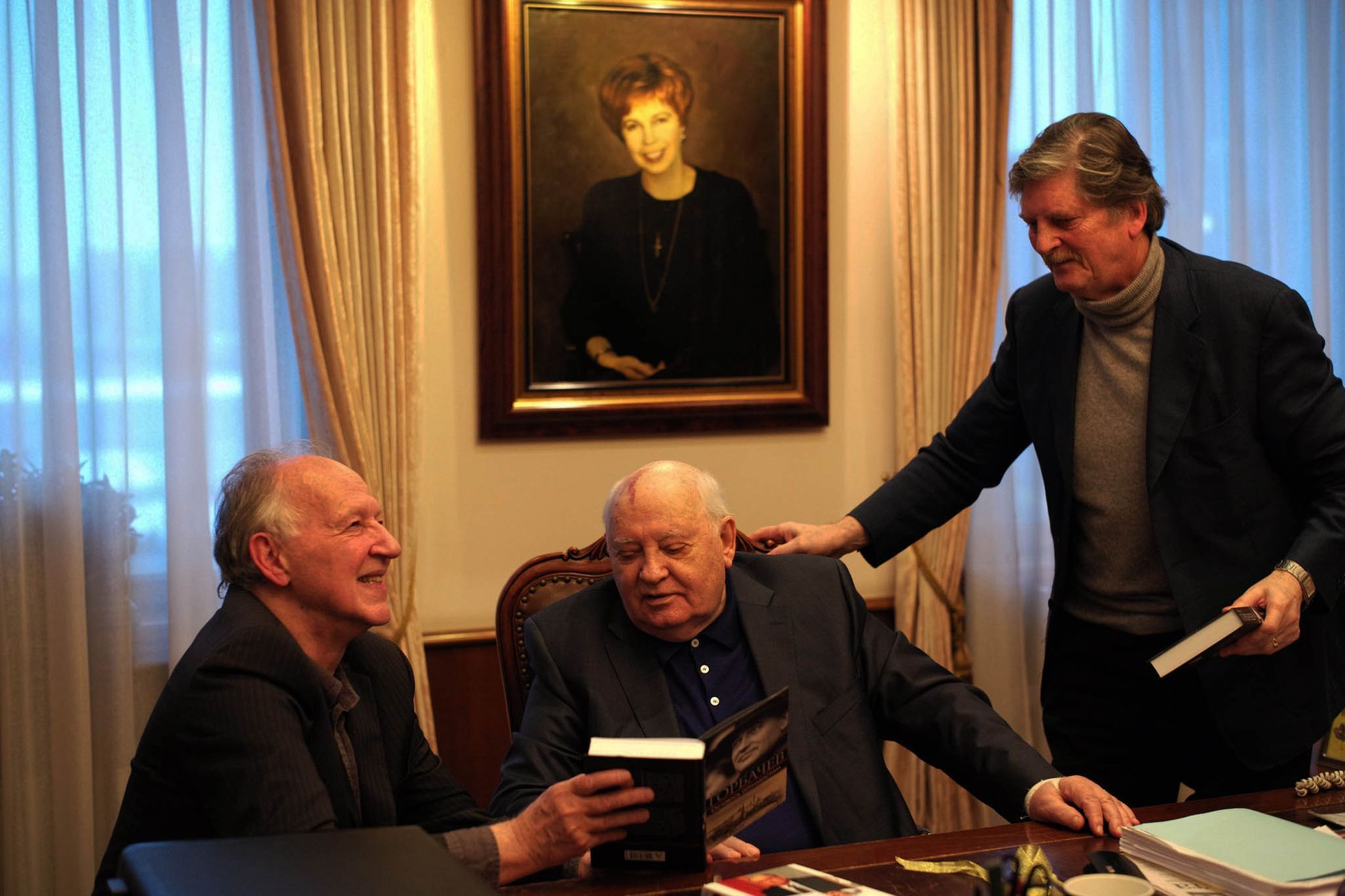 Herzog a Gorbačov