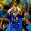 Andrej Jarmolenko lituje zahozené šance v utkání s Anglií