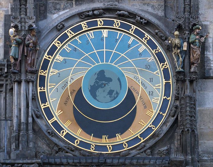 Orloj - hodiny - ciferník - prvek do grafiky