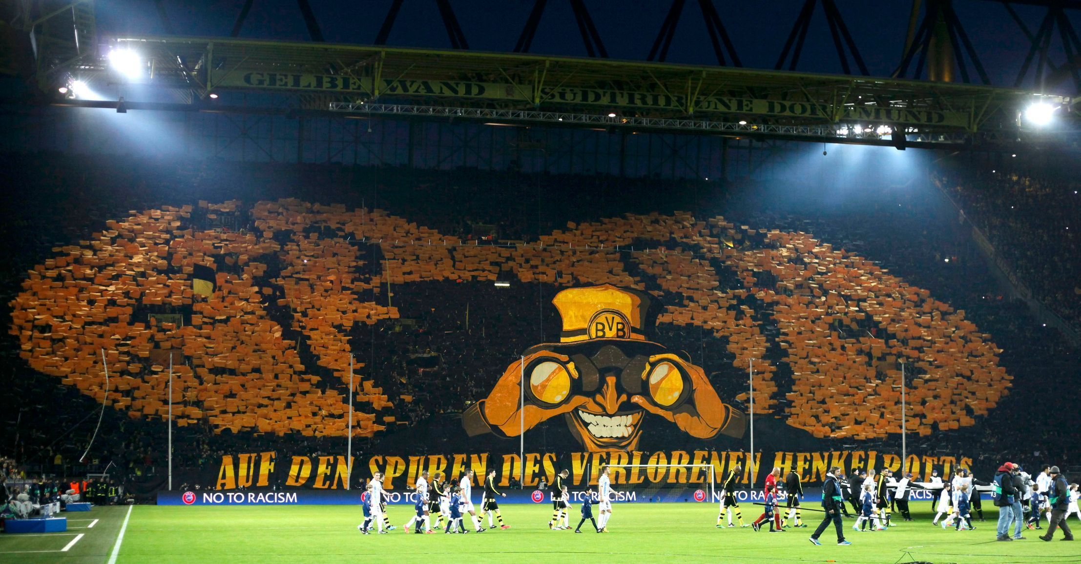 Fotbal, Liga mistrů, Borussia Dortmund - Málaga: fanoušci