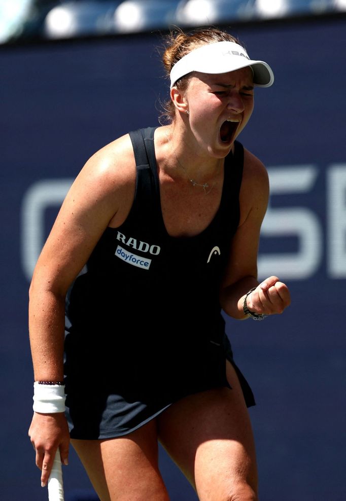 Barbora Krejčíková na US Open 2025