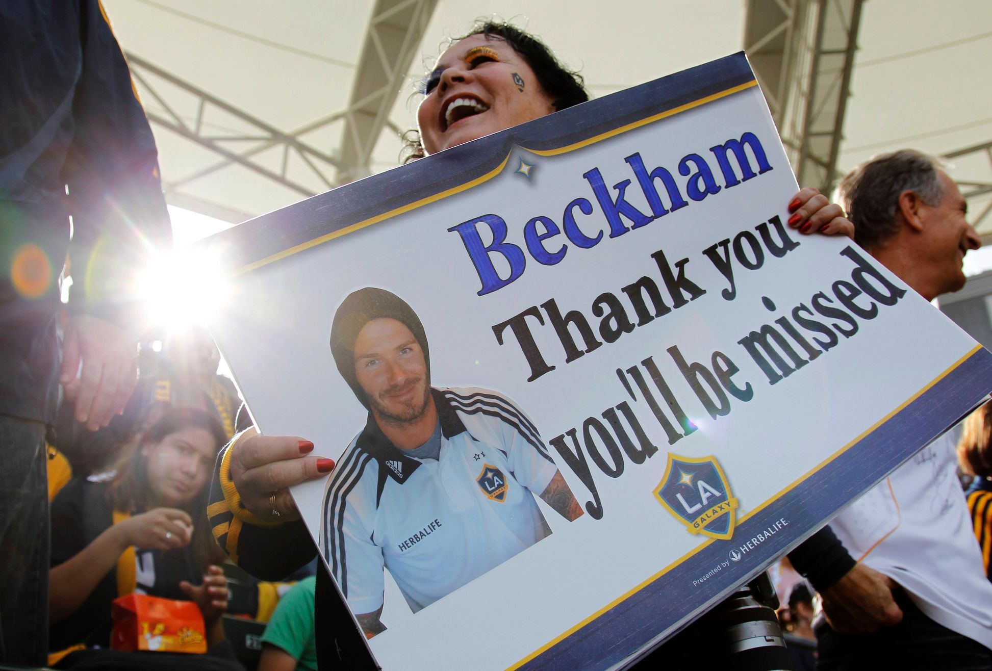 David Beckham se loučí s Los Angeles Galaxy obhajobou mistrovského titulu