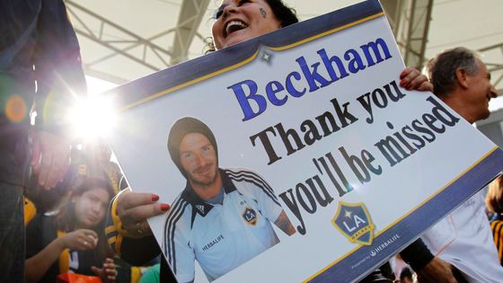 FOTO Los Angeles obhájilo titul, ale smutní. Beckham odchází