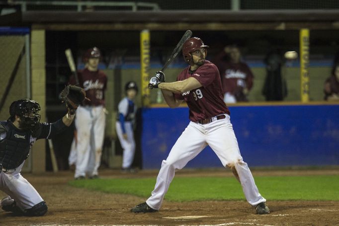 Baseballová extraliga,  Arrows Ostrava - Skokani Olomouc.