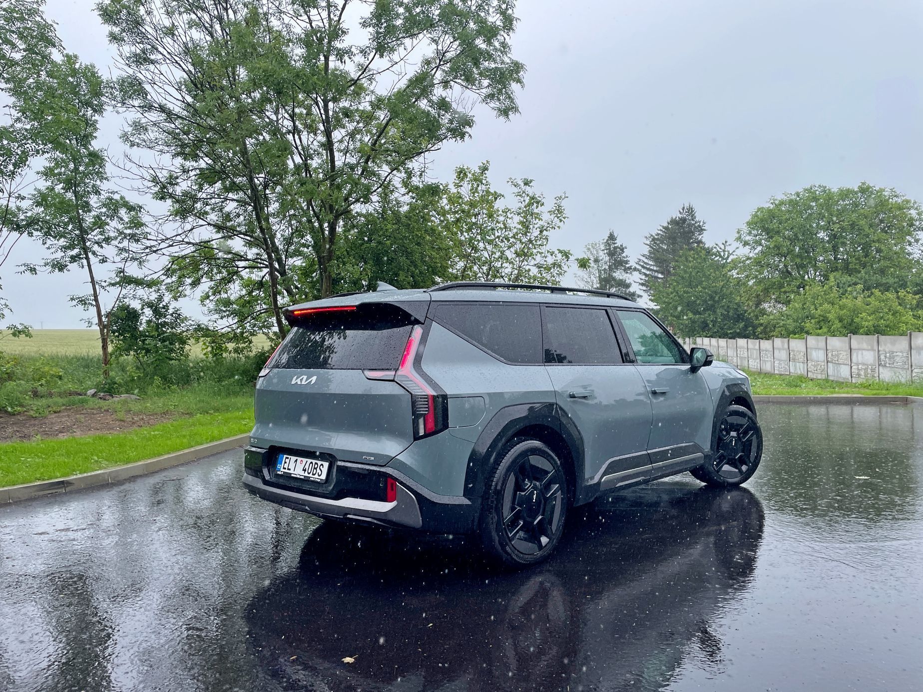 Kia EV9 a rodina
