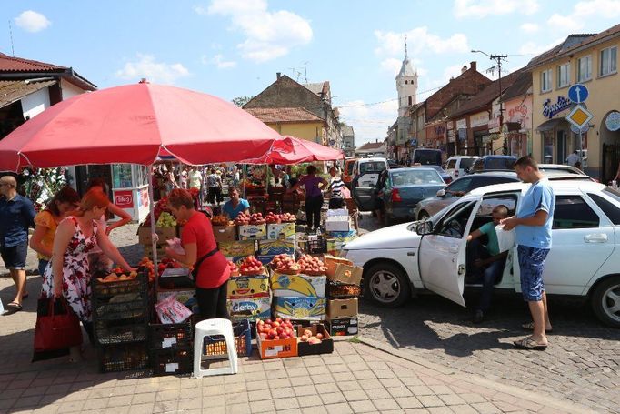 Mukačevo po střelbě