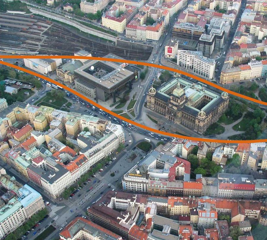 Doprava u Národního muzea