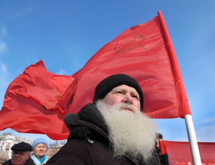 Protivládní demonstrace v Rusku