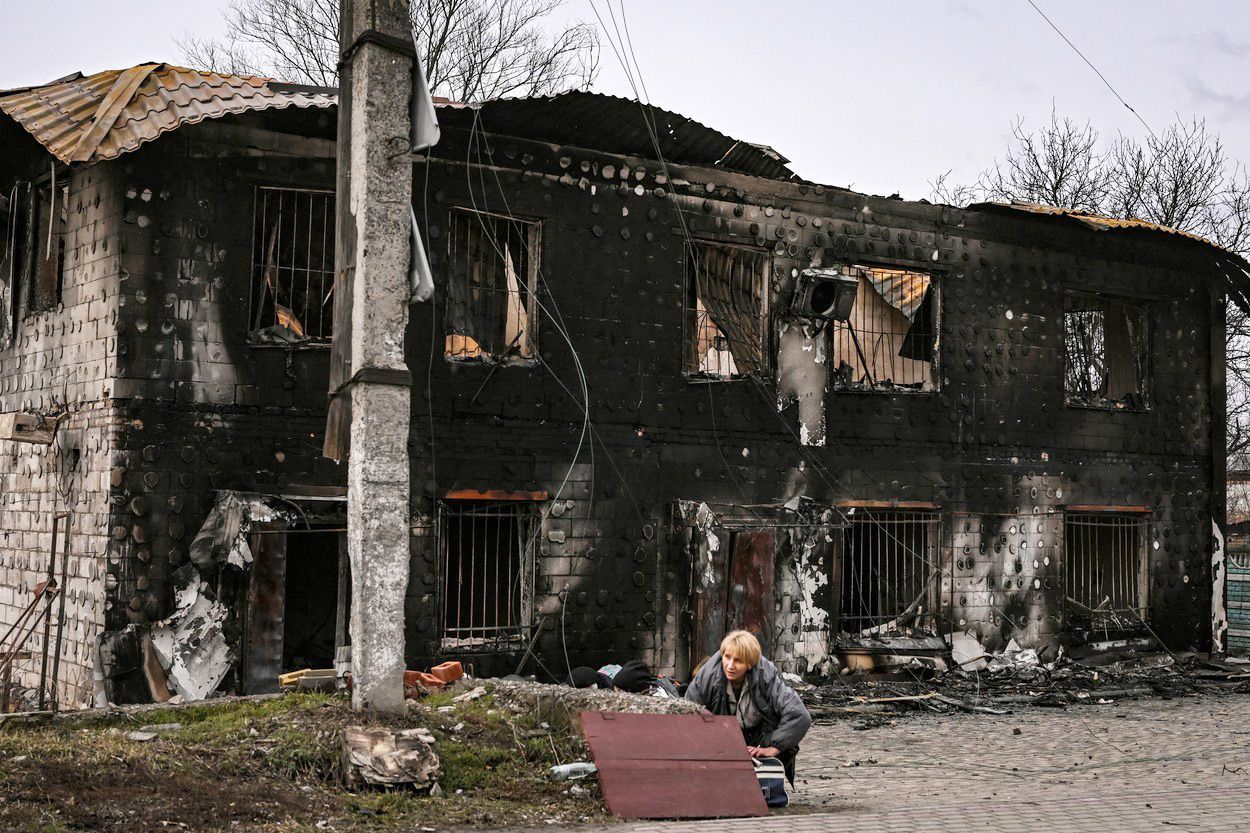 Fotogalerie / Buča / 4. 3. 2022 / Válka na Ukrajině a napáchané civilní škody