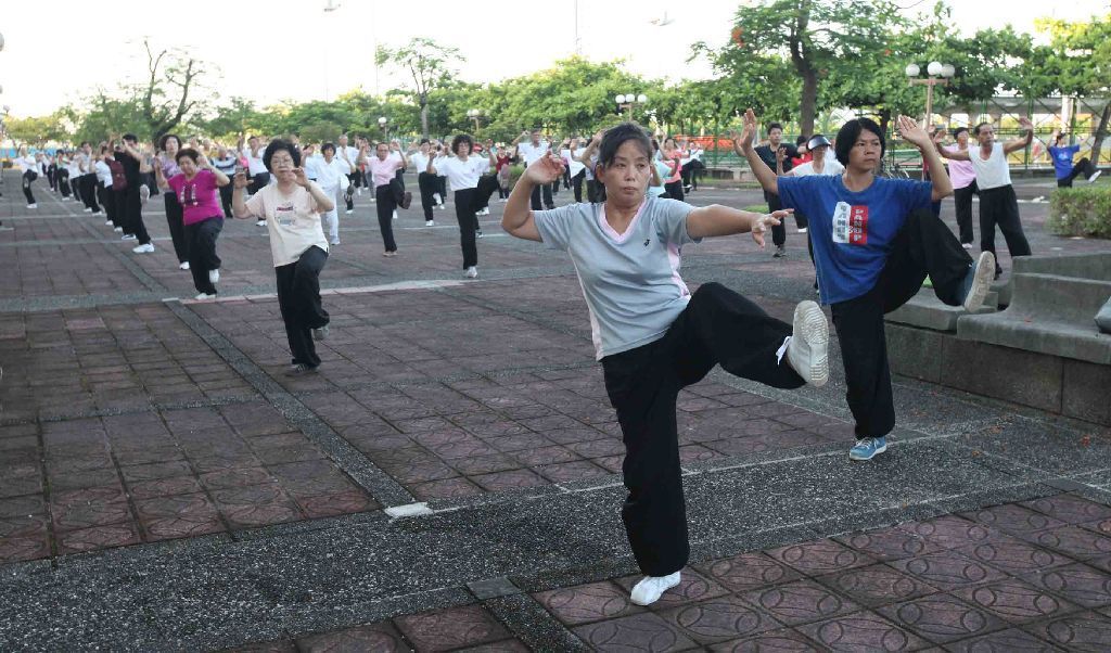 Tai-chi v Yilan