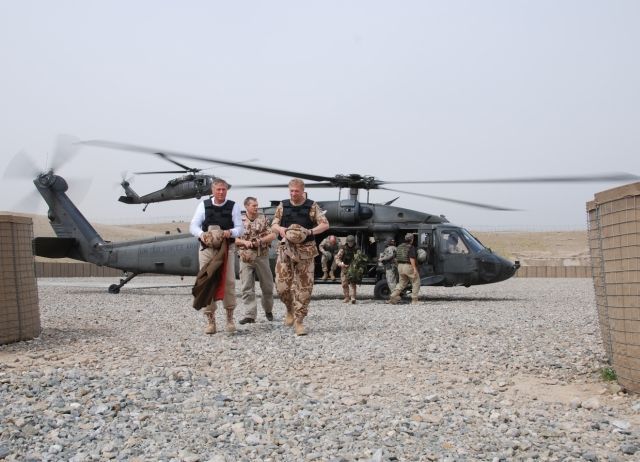 Topolánek v Afghánistánu