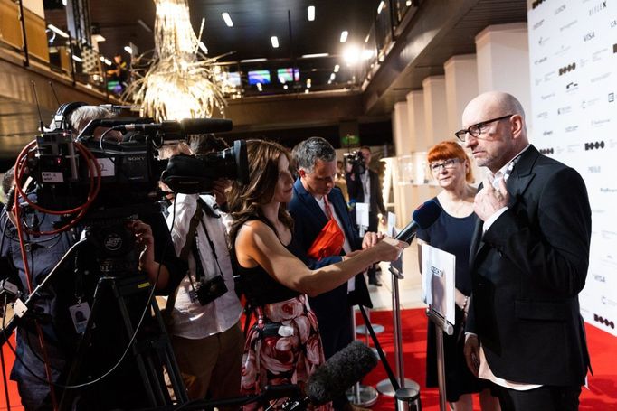 Steven Soderbergh na festivalu v Karlových Varech.