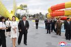 Otevření pobřežní turistické oblasti Wonsan na poloostrově Kalma se osobně zúčastnil vůdce Kim Čong-un a jeho dcera Kim Ču-ae, Kim uvedl, že země urychleně vybuduje další velké turistické zóny.