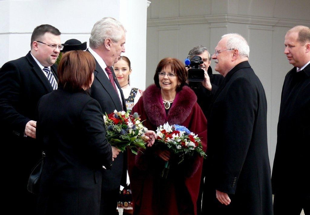 Zeman na návštěvě Slovenska