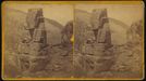 Místo zvané "Rock of Ages, Garden of the Gods", Colorado Springs, Colorado, USA. Rok 1869