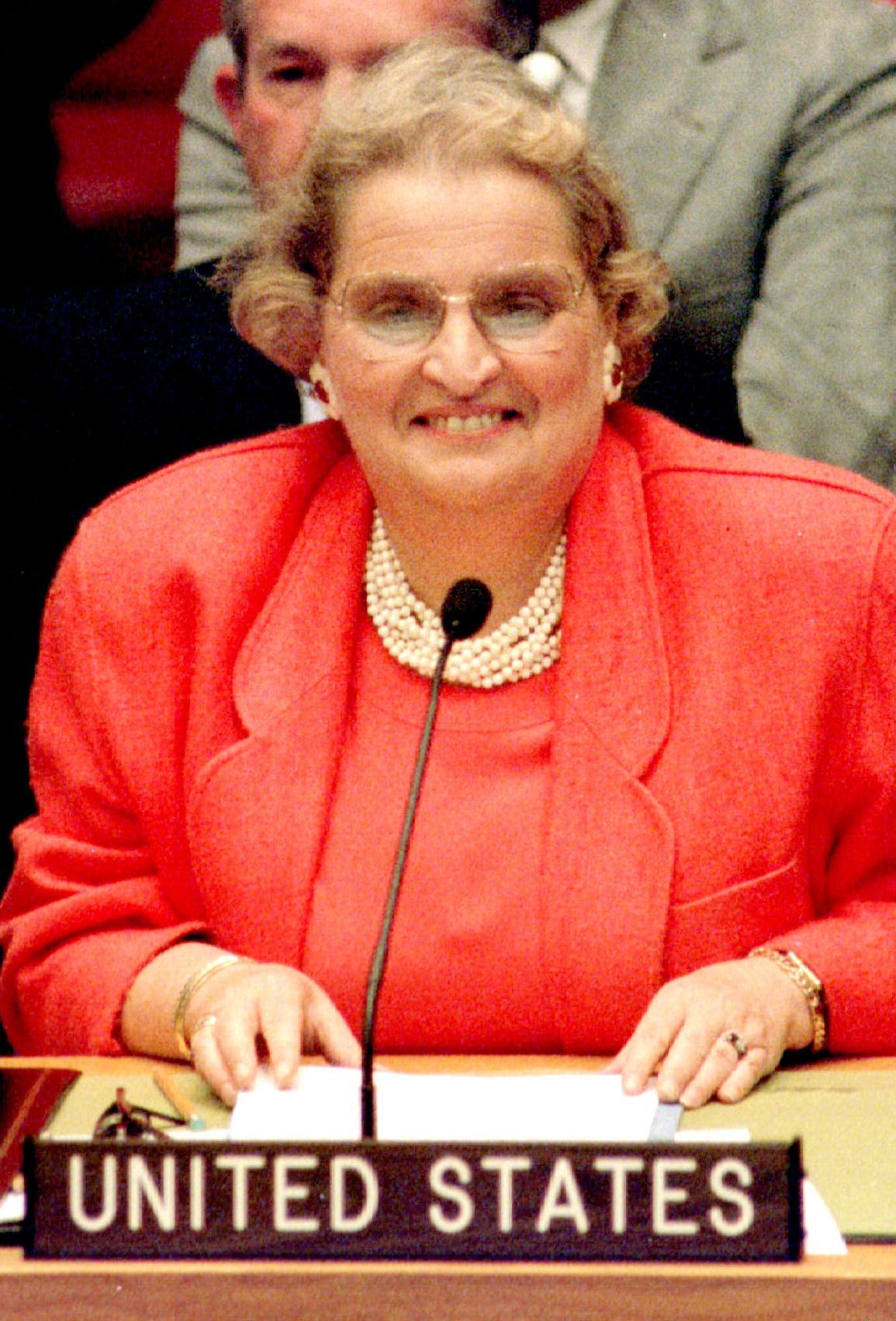 Fotogalerie / Madeleine Albrightová / Smrt/ Nekrolog / Ve věku 84 let zemřela Madeleine Albrightová