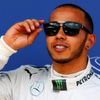 Mercedes Formula One driver Hamilton of Britain reacts after