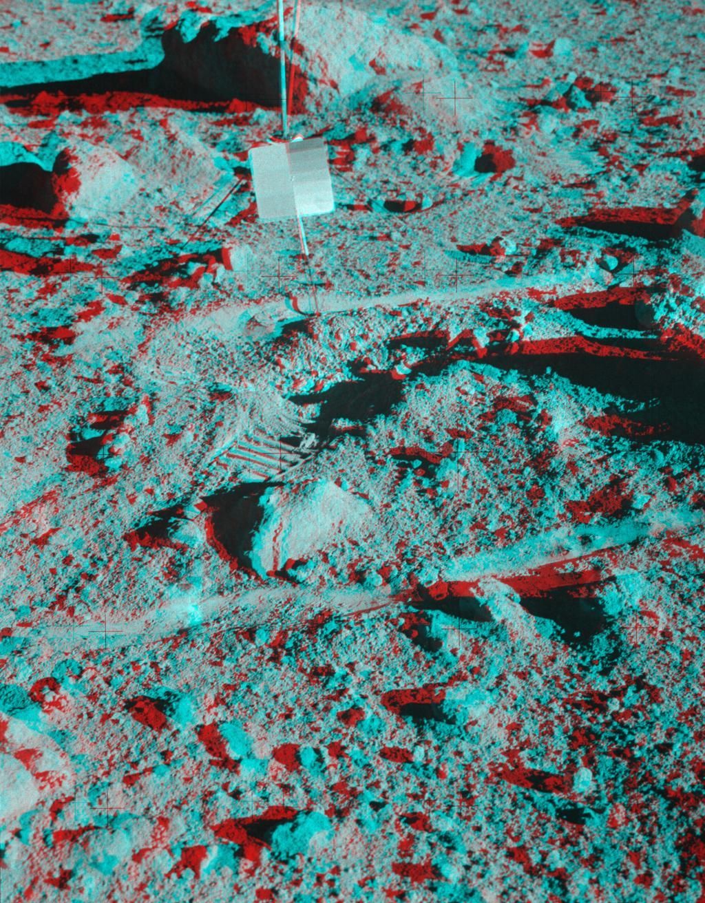 3D - Apollo 14 na Měsíci