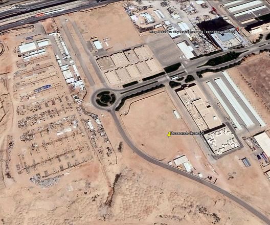 Saúdská Arábie / Jaderný reaktor / Satelitní snímky