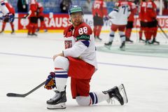 Stydím se, smál se Pastrňák. Gól mu zhatil sníh, klíčovou akci vedl přes Čechošvýcara