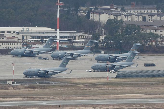 Americká letecká základna Ramstein.