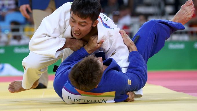 Český judista Pavel Petřikov skočil na olympijském turnaji na děleném devátém místě