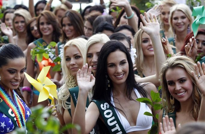 Finalistky soutěže Miss Earth 2012