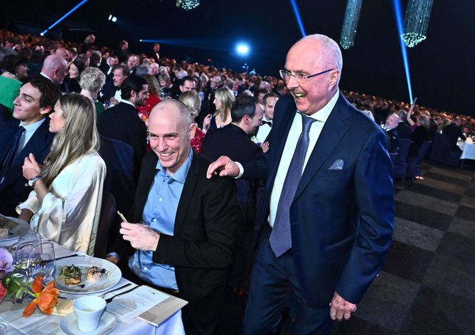 Sven-Göran Eriksson na slavnostním vyhlášení nejlepších švédských sportovců