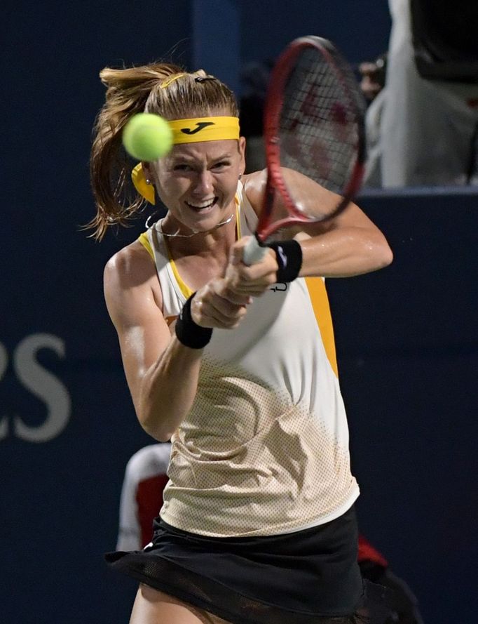 Marie Bouzková na turnaji v Torontu 2019 (Rogers Cup)