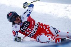 Bankovi v závěrečném tréninku v Kitzbühelu vypnula lyže