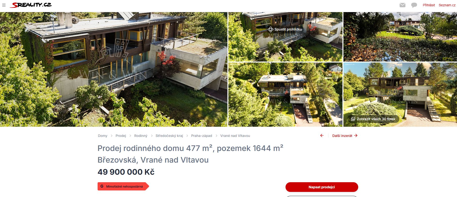 sreality, kellner, petr kellner, inzerát