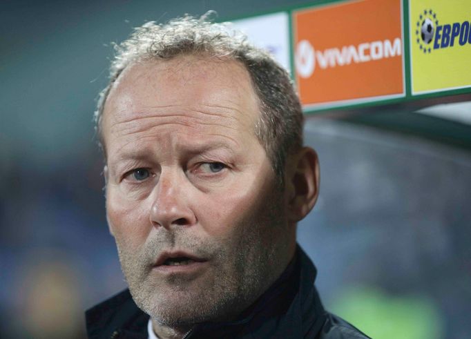 Nizozemský trenér Danny Blind před kvalifikačním utkání v Bulharsku