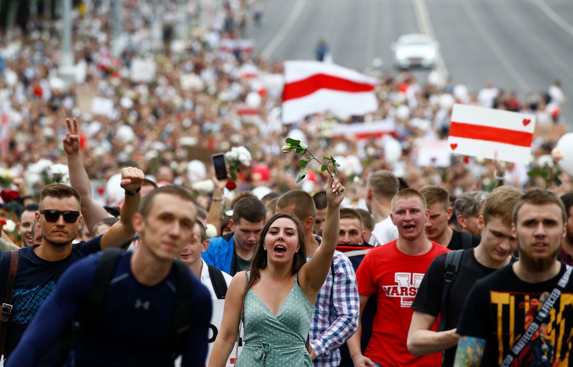 Protesty v Bělorusku