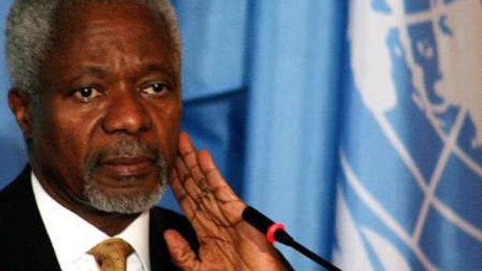 Generální tajemník OSN Kofi Annan