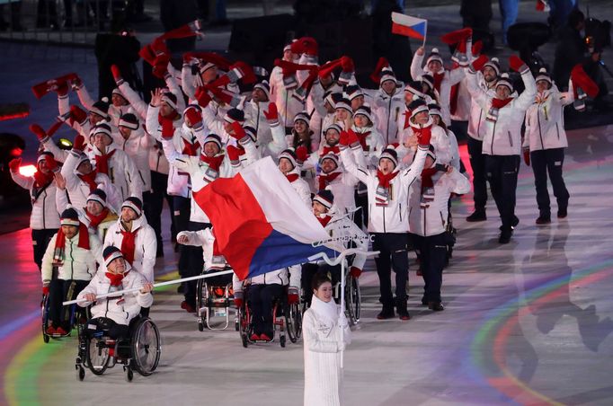 Český paralympijský tým na hrách v Pchjongčchangu 2018